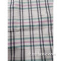 Rayon Nylon Spandex Bengaline Yarn Dyed Check Match Fabric